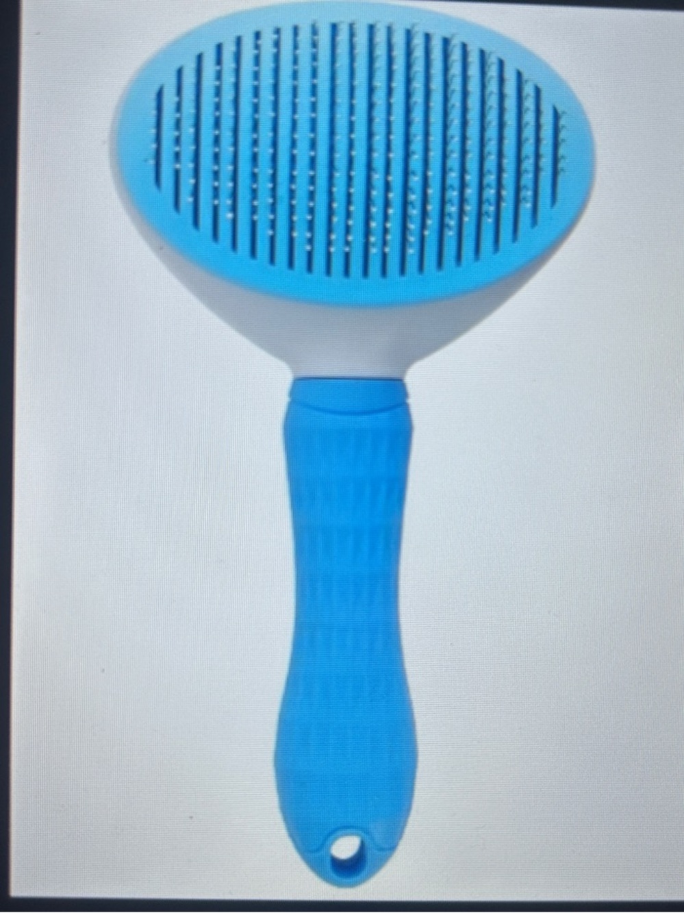 Blue Pet Grooming Brush for Dogs and Cats